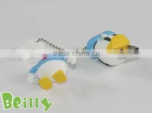 2013 the most lovely mini duck design silicone USB cover for Donald Duck