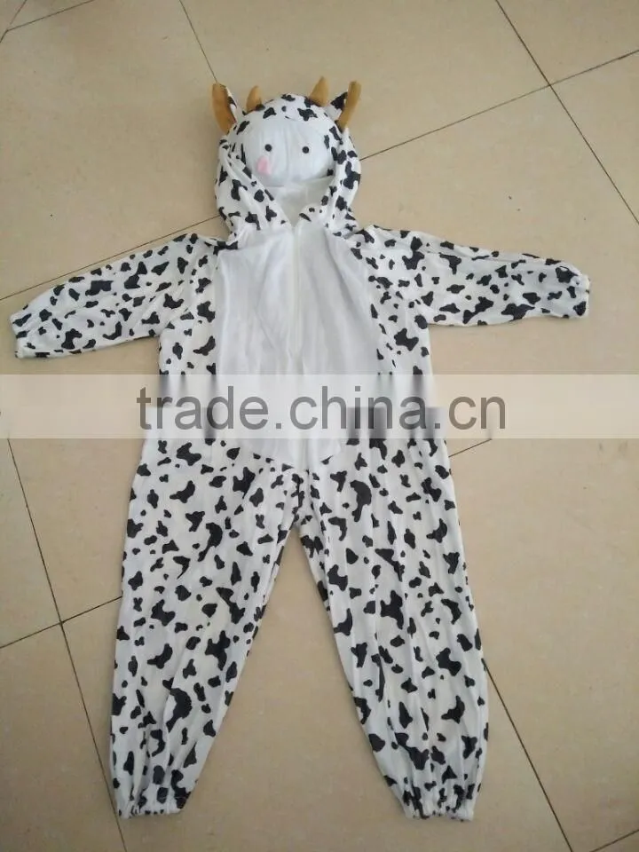 cosplay latex sex animal kids costumes inflatable cow costume for girls