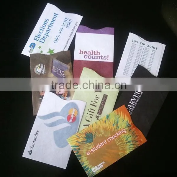 Flat envelope security access cards holder