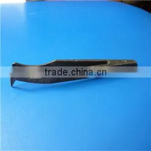 cheap plastic industrial Tweezers/disposable plastic industrial Tweezers black