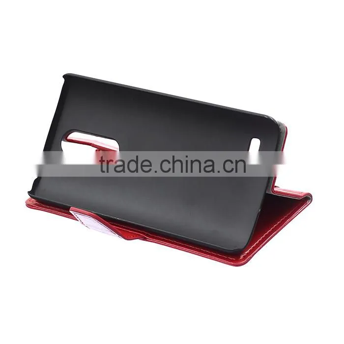 Wholesale Flip Cover Leather Case For LG L Bello D331 ,For LG L Bello D331Book Cover Stand Case