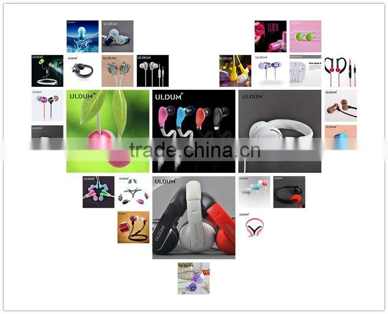 China supplier heavy bass carton funny cute earphone for children student