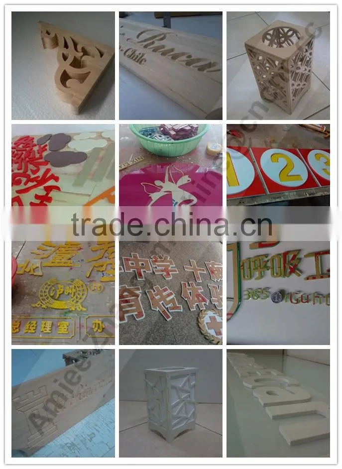 2 Heads Advertising CNC Router Machine with 2 Rotary Axis 1212 Model