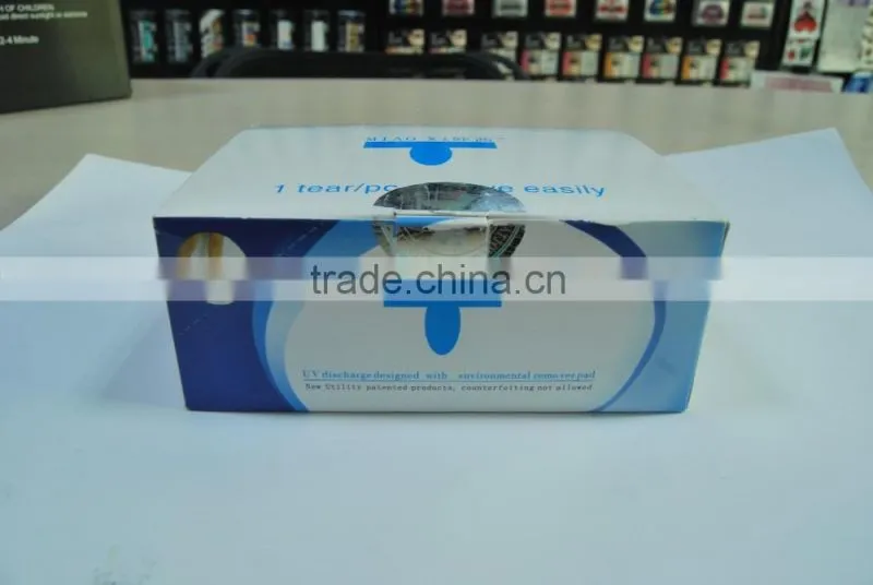 OEM Plastics lid package Nail Art Polish Remover Wet Wipes for ladies