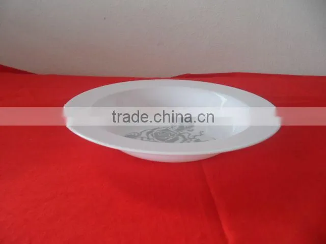 Disposable plastic side plate