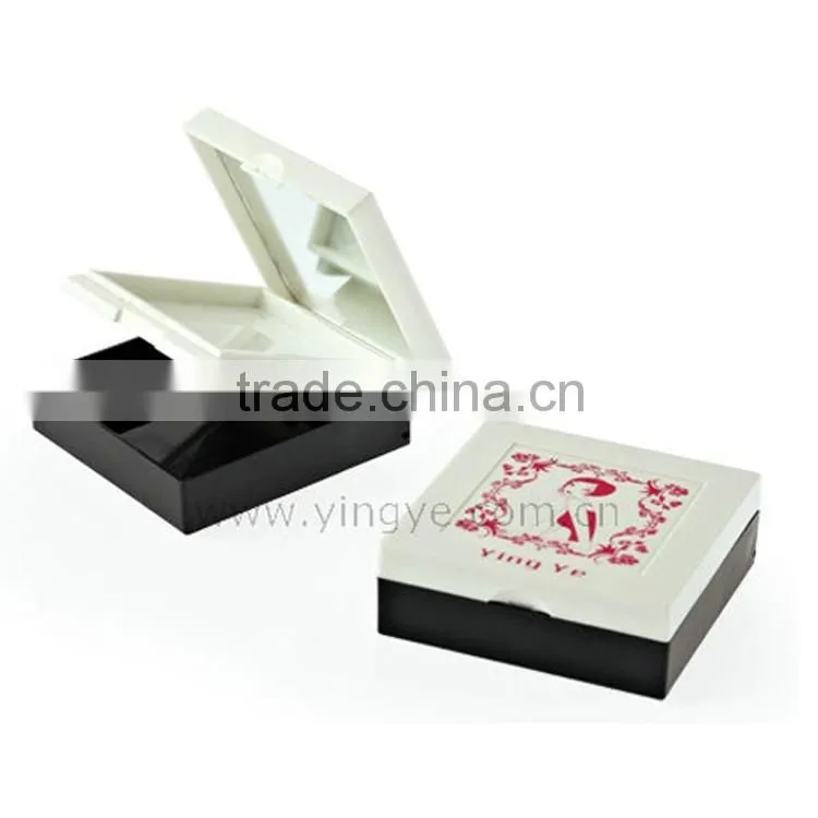 Cute Square plastic blusher powder packaging