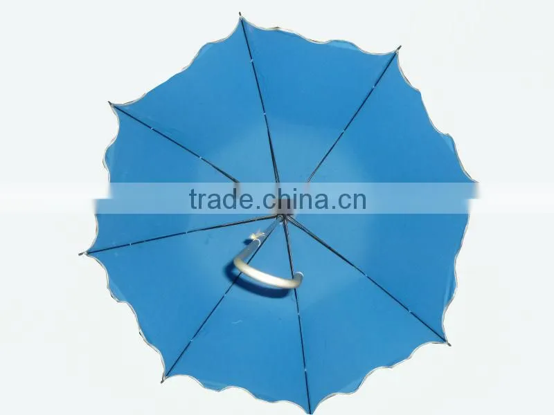Stick changing color umbrella lace parasol