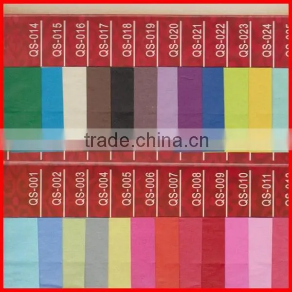 New Designed Solid Colorful Tissue Paper With Customised Printed For Sale