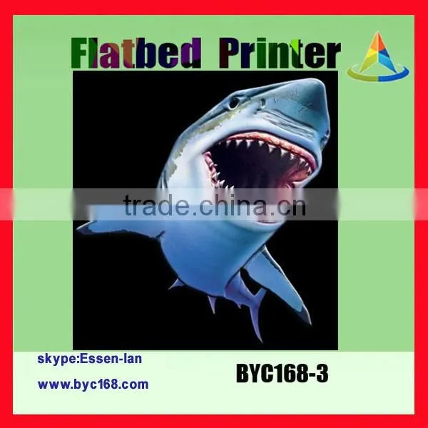 blue one t-shirt digital flatbed printer with 33*60cm print size