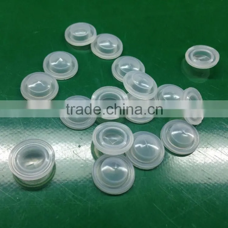 2016 new silicone one way cross check valve for bottle caps