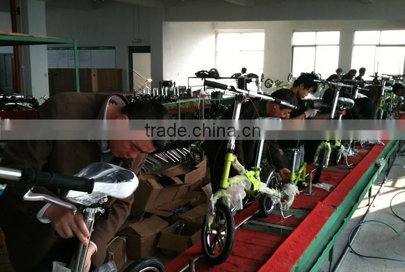 Lightweight 14-Inch Variable Speed Folding Bike Portable Folding Bicycle Mini Folding Bicycle City Bike White Black Orange Green