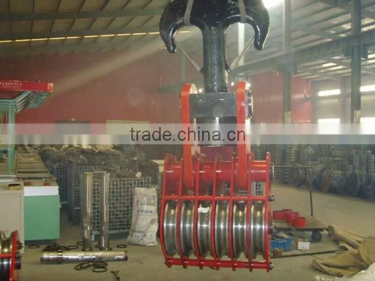 Lifting tackle high quality single swivel pulley block with hook