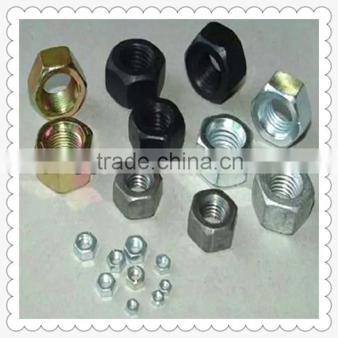 Fastener Galvanized Hex Nut DIN GB Standard