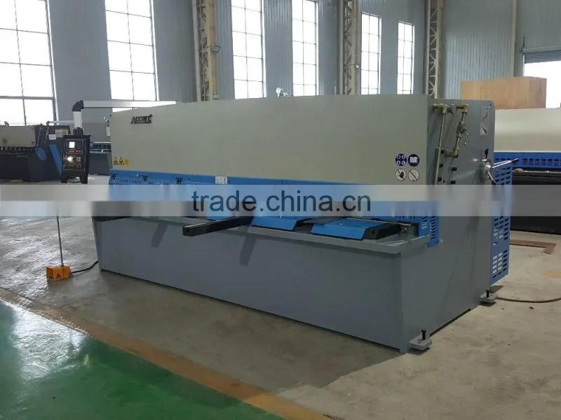 Accurl brand small shearing machine, hydraulic cutter machine