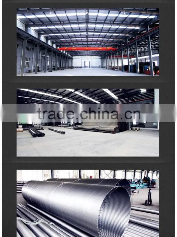 wholesale pipe base screen D759 api perforated pipe with stainless steel screen jacket