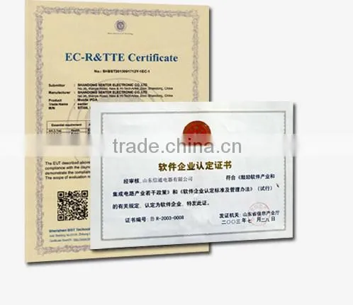 ST907V7.0 Android 4.4 OS Industrial PDA terminal with the function of Fingerprint