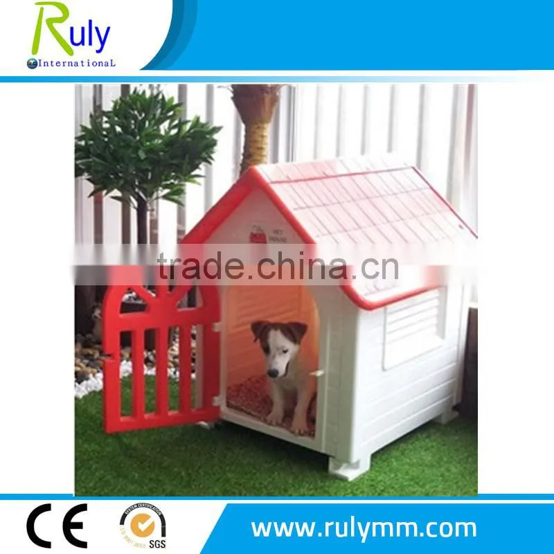 2015Hot selling Assembled Plastic Dog House