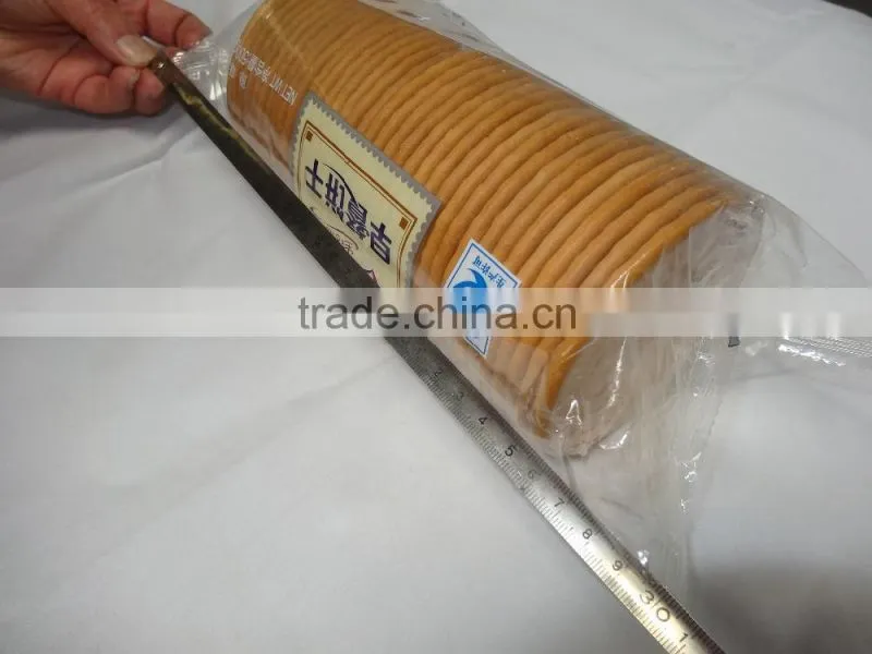 New Design Single Row Biscuit/Wafer On Edge Without tray Packing Machine/Horizontal Biscuit Packaging Machine