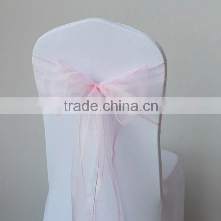 Wholesale Romantic Wedding Chair Organza Sash