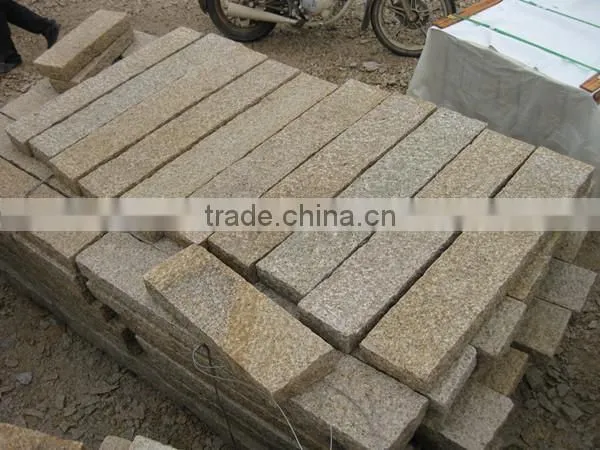 natural black basalt kerbstone