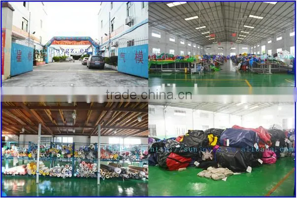 2016 customized design giant inflatable dry slide for children