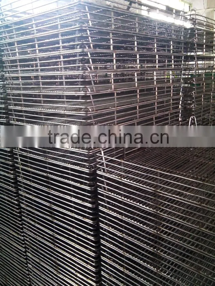 Food Industry Use Modern Style Stainless Steel Stack Basket