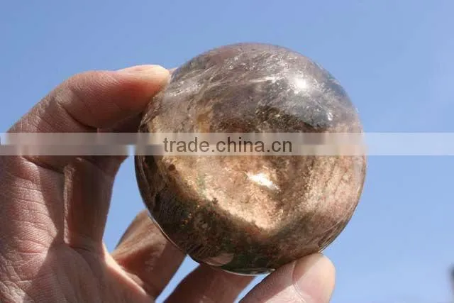 Huge 55mm(2.1") Phantom Quartz Sphere, Crystal Ball