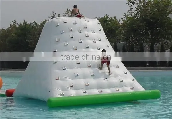 2016 Hot sale inflatable iceberg, inflatable iceberg water toy