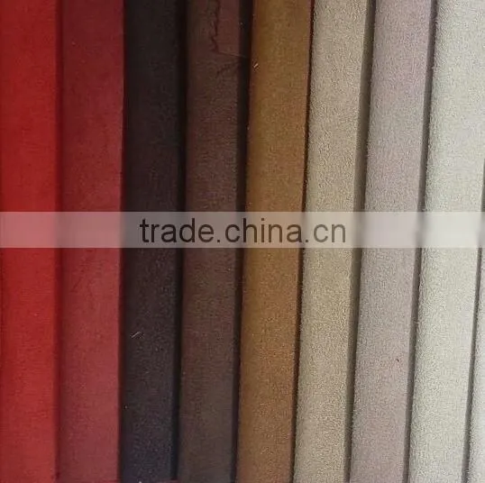 100%Polyerster Knitting Suede Shoes Fabric/garment fabric
