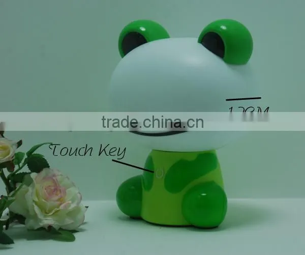 2014 The Popular Frog LED Lamp For Family/Touchable Lamp, eye protection Night Light / desk lamp.