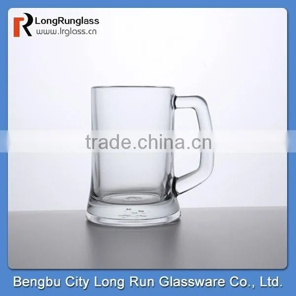 LongRun 328ml heavy base beer class mug, drink water glass cup.wholesale