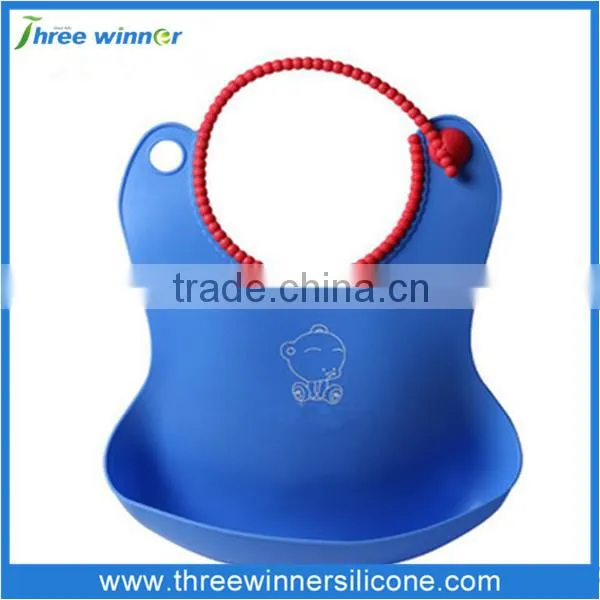 soft eco friendly silicone baby bib waterproof baby bibs