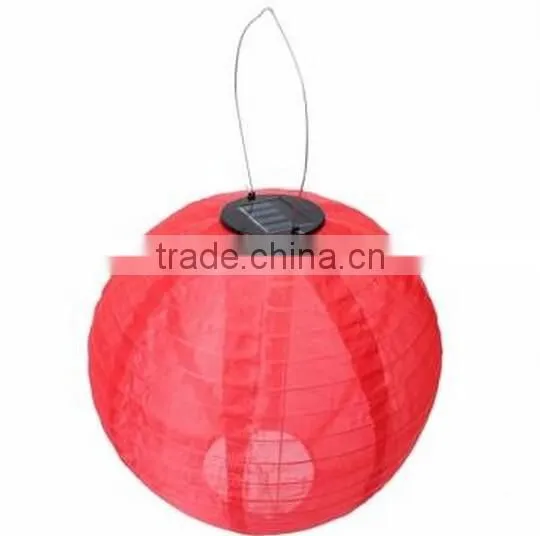 12 inch Solar LED Lantern / Garden Lamp Decor / led solar camping lantern