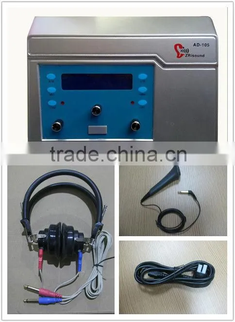 Cheap hearing test deaf equipment AD105 sonometer for hearing tests