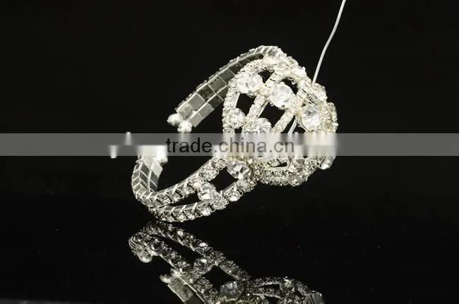 handmade popular at high quality rhinestone fashion beautiful bangles, bracelets tiara bracelets fashion jewelryJS-00164