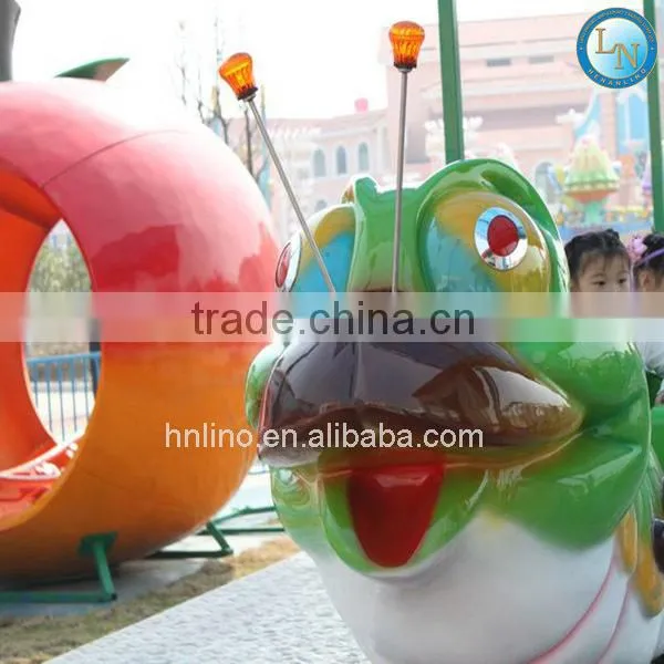 2016 Amusement park electric train toy children train ride track mini apple train rides for sale