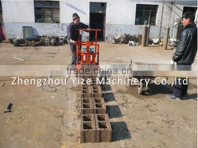 concrete hollow block making machine price