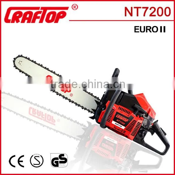 professional big chain saws72cc and china chain made in china