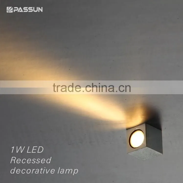 Mini led decorative light 30 beam angle led wall light
