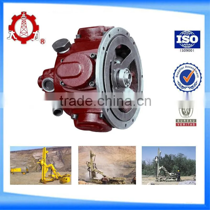walking pneumatic motor for crawler drill