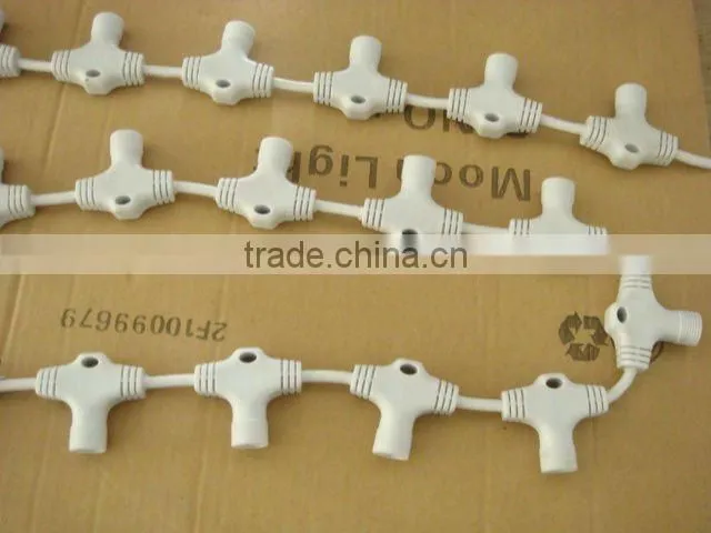 2*3m outdoor use waterproof rubber led curtain light