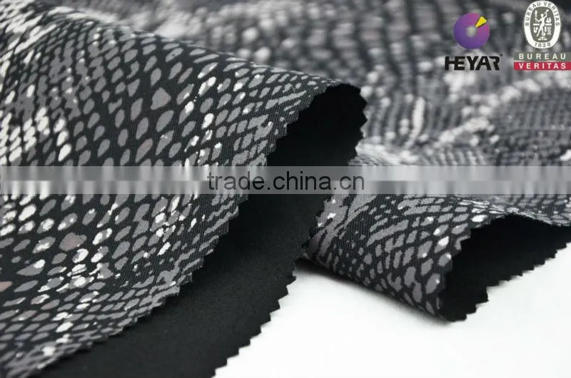 Snake Skin Print Lycra Stretch Fabric