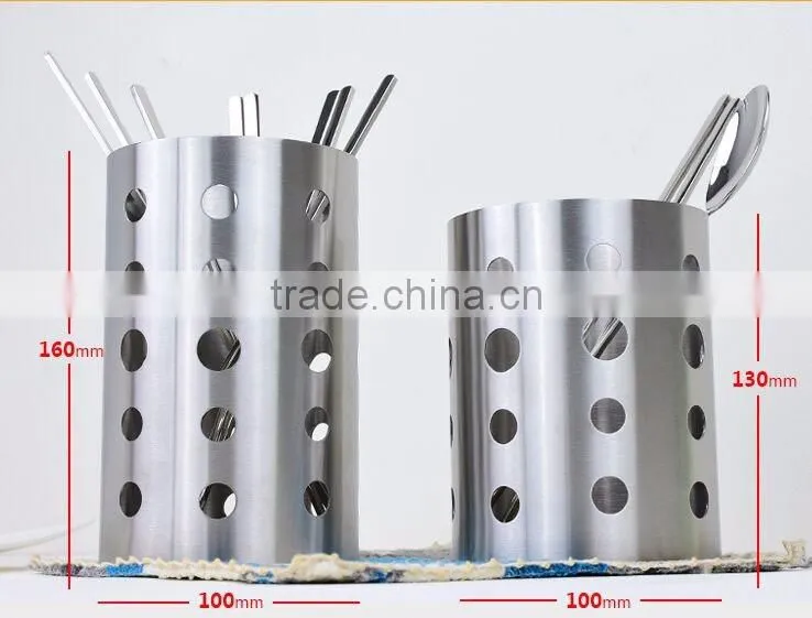 stainless steel cutlery holder