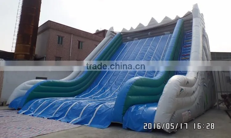 EXCITING INFLATABLE DRY SLIDE HIGH CHALLENGE