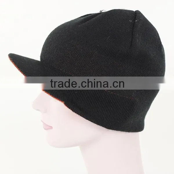 custom warm winter women beanie hat