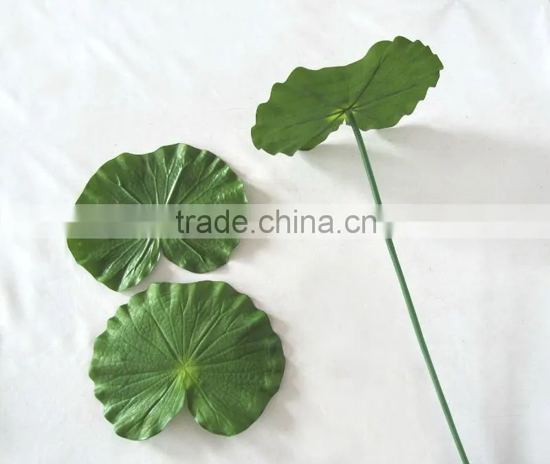artificial lotus leaf real looking YL142