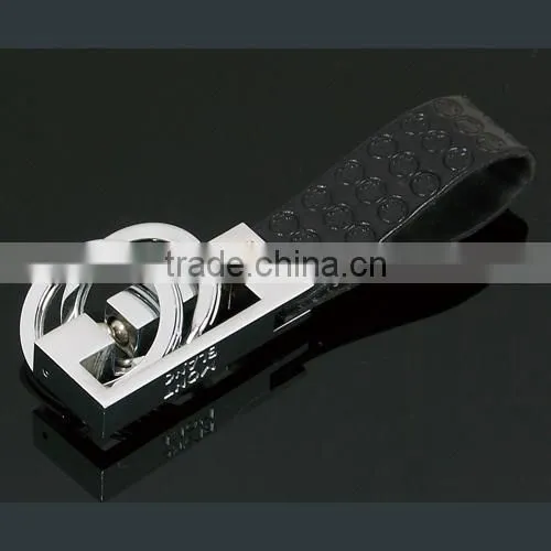 Promotional leather keychain,leather keyring,leather key holder