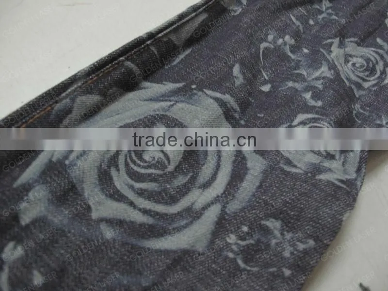 Germany Galvo Head Denim Jeans Laser Engraving Machine