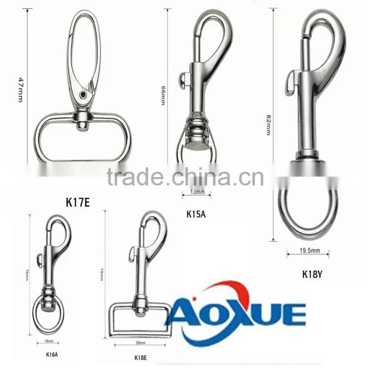 Bag fittings and accessories Zinc alloy Swivel Snap Hook