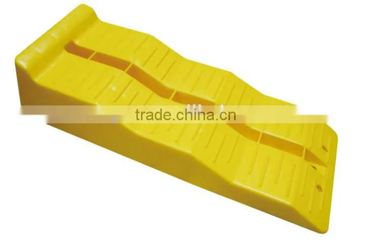PU wheel chock for 120 tons vehicle 9KG Chock block
